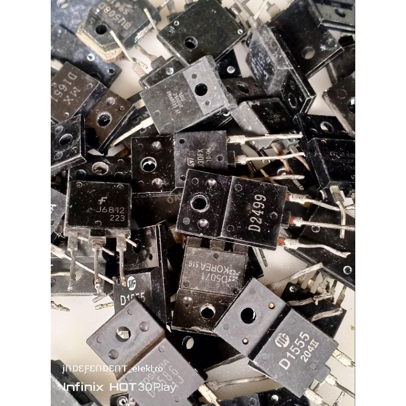 Transistor horizontal   transistor horijontal   Transistor horizontal tv