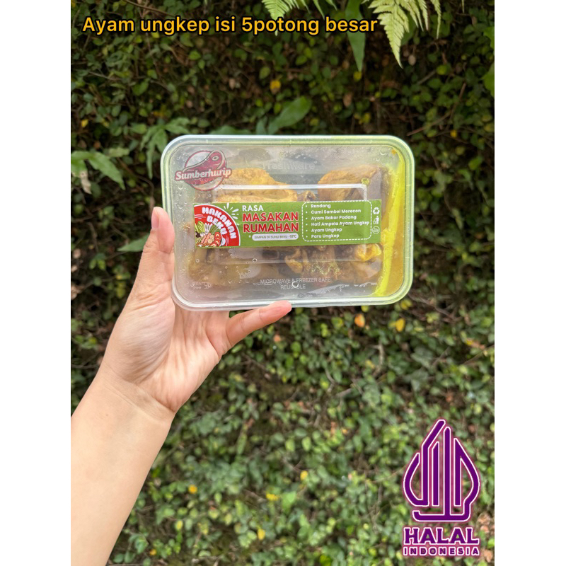 

AYAM UNGKEP / AYAM KALASAN ISI 2pcs POTONG BESAR free serundeng