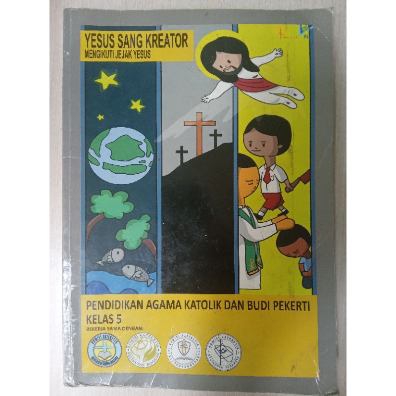 Buku Agama katolik Yesus Sang Kreator kelas 5