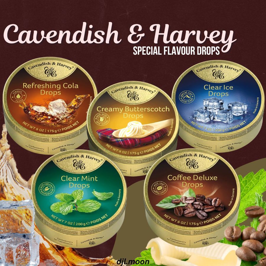 

Cavendish & Harvey Special Flavour Drops Permen rasa Spesial 1 Kaleng
