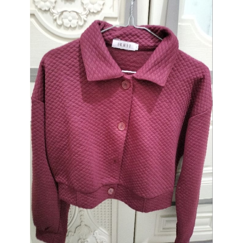 outer maroon | cardigan | cardigan maroon