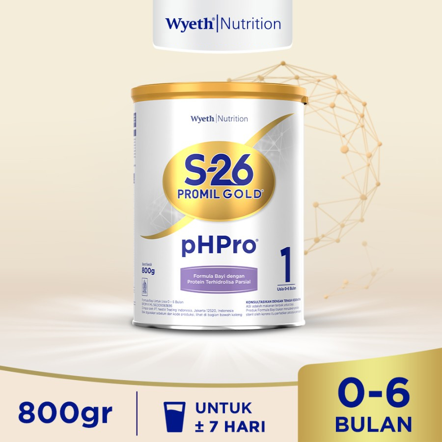 S-26 Promil Gold pHPro 1 - Susu Bayi Usia 0 - 6 Bulan