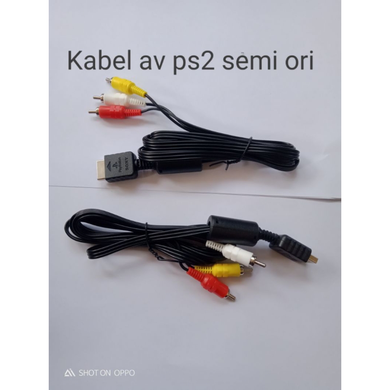 KABEL AV PS2 SEMI ORI / KABEL AV / RCA PS3 SEMI ORI