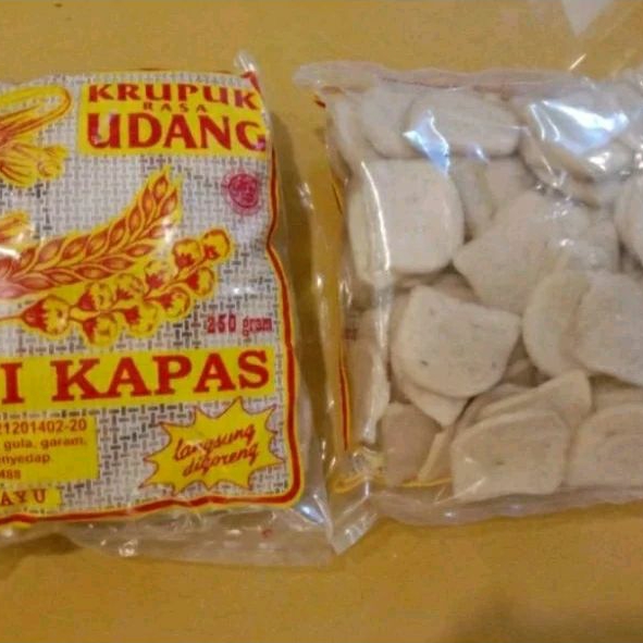 

Promo 2 Pcs Kerupuk Udang Padi Kapas Mentah 500 Gram
