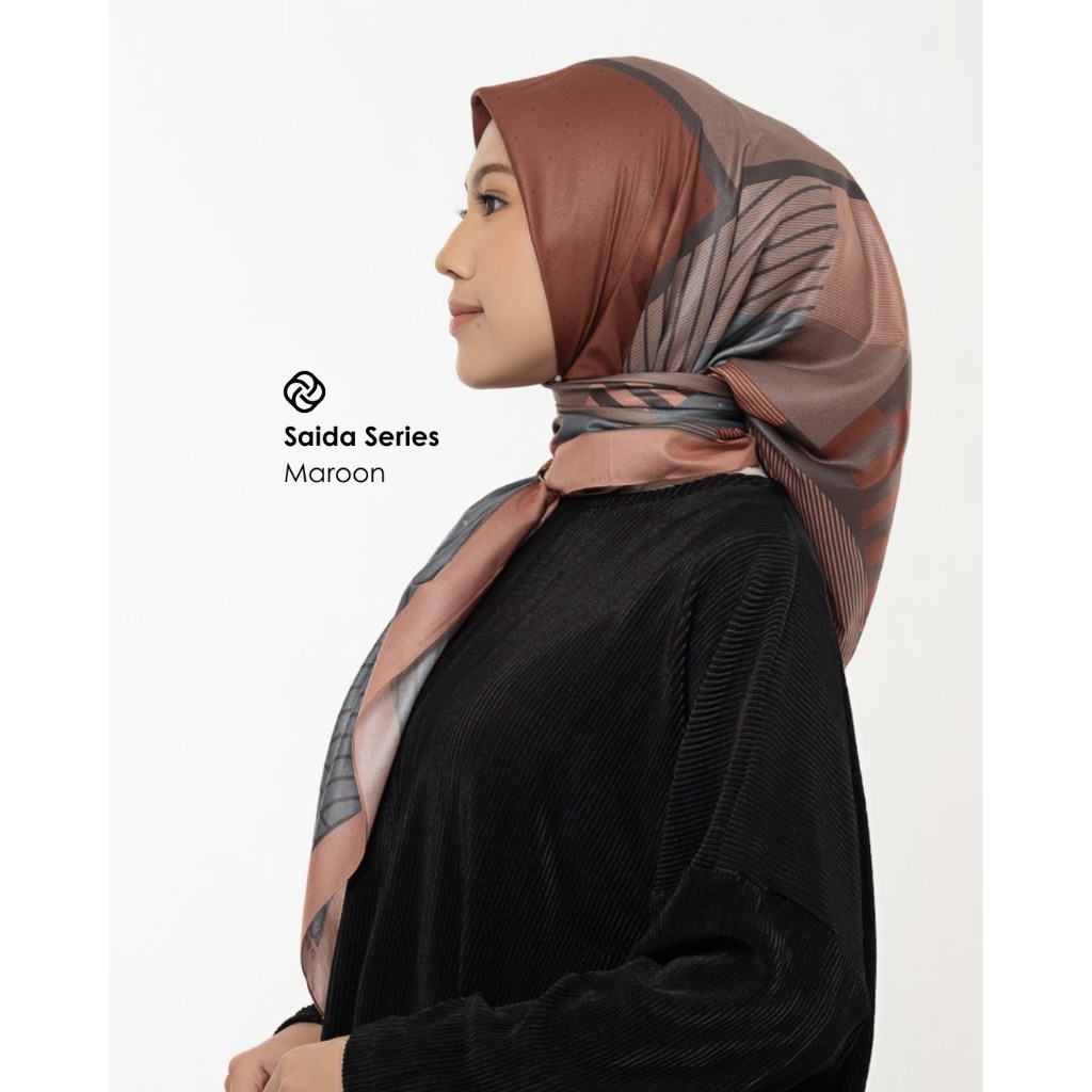 LURISTORE | DEENAY SAIDA SERIES ORIGINAL | Kerudung Segi Empat Motif Terbaru