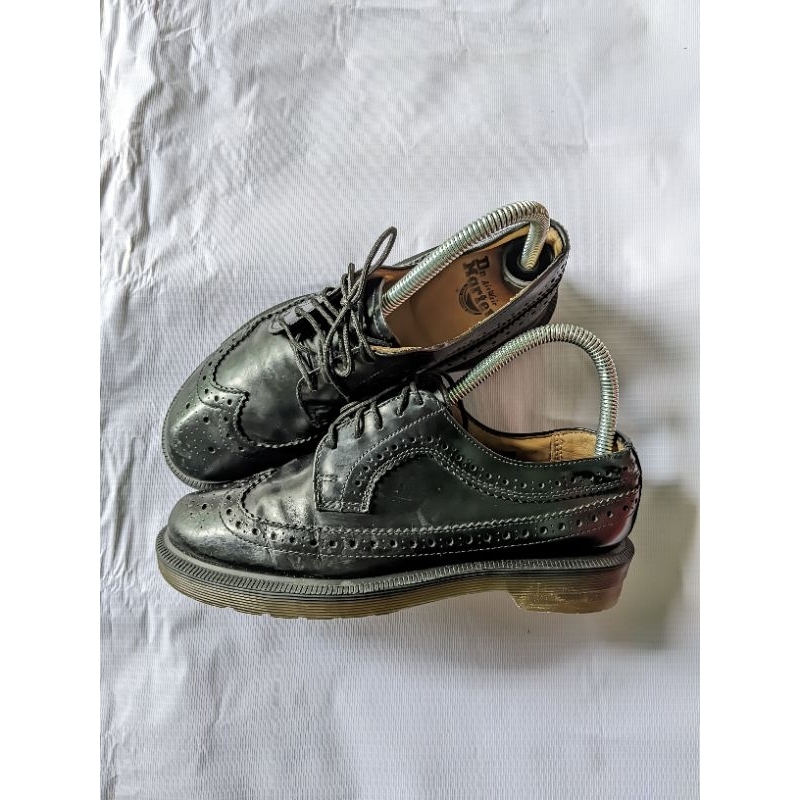 Dr. Martens 3989 Black Wingtip Second Original