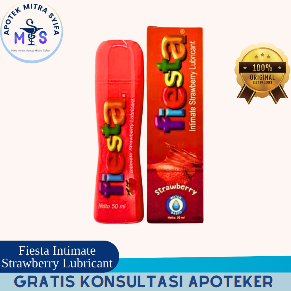 Fiesta Intimate Strawberry Lubricant