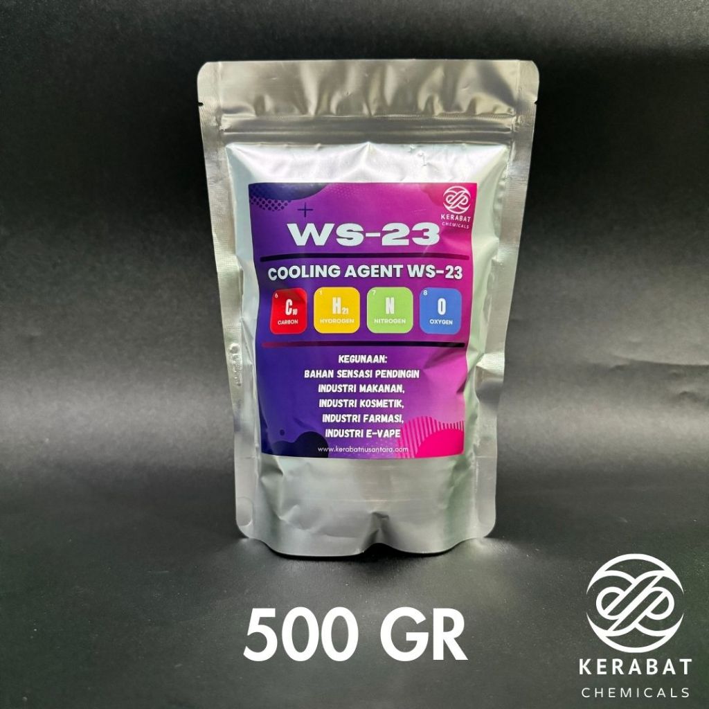 

500 Gram Bubuk Cooling Agent WS-23, Menthol WS23
