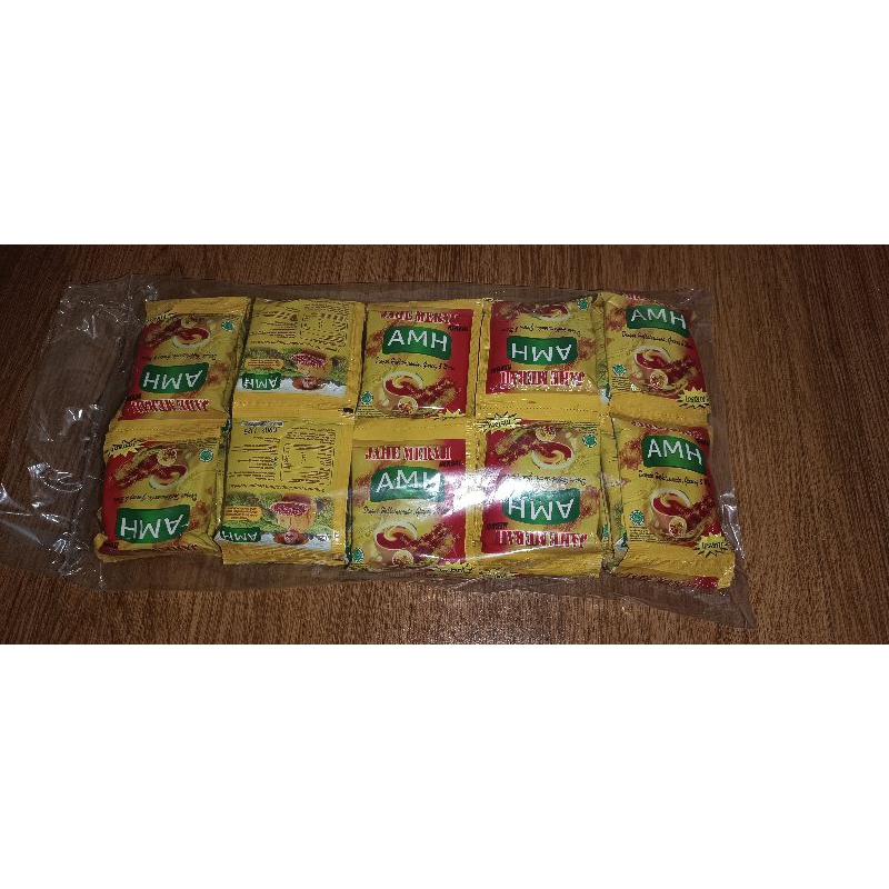

5 renceng Jahe Merah Super AMH Karton (isi 50 sachet)