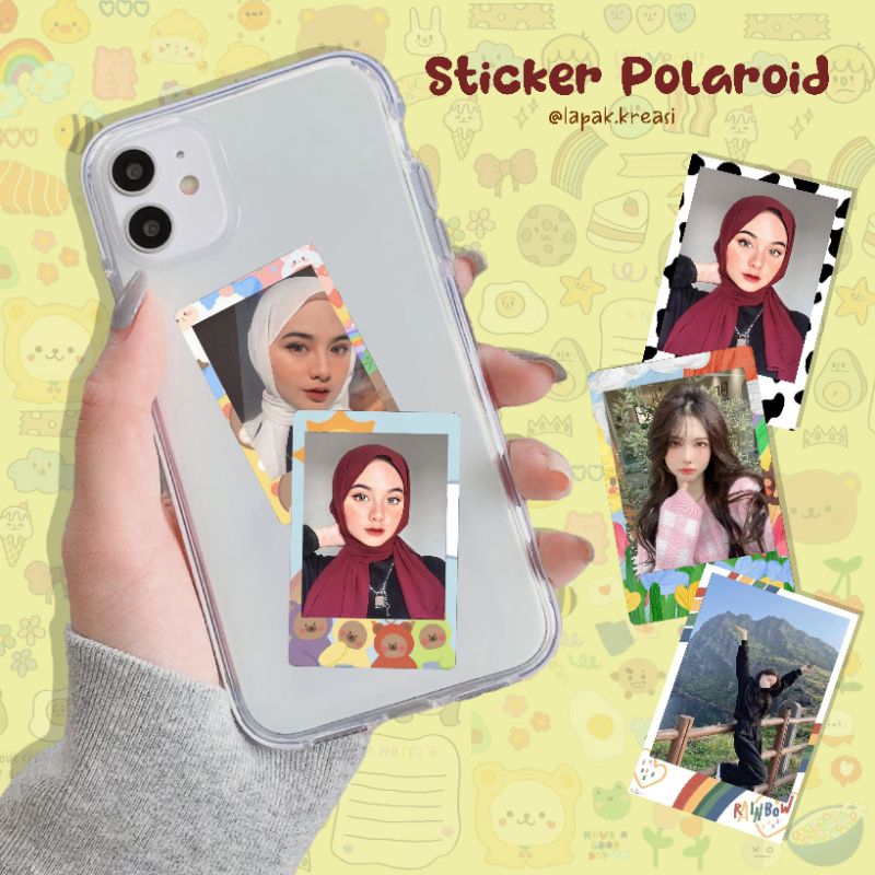 

25PCS+ STICKER POLAROID FOTO | FOTO WAJAH POLAROID STICKER | STICKER WAJAH FRAME