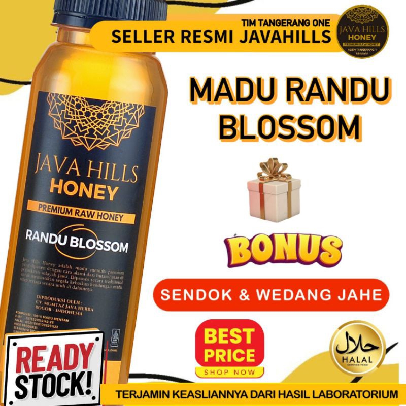 

Java hills madu Randu 350g | premium raw honey | imunitas tubuh