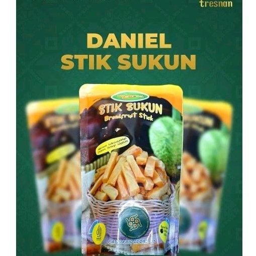 

aneka snack dari Daniel stick sukun stik tulang lele camilan enak snack makanan ringan kekinian super renyah halal UMKM asli Indonesia tresnan approved