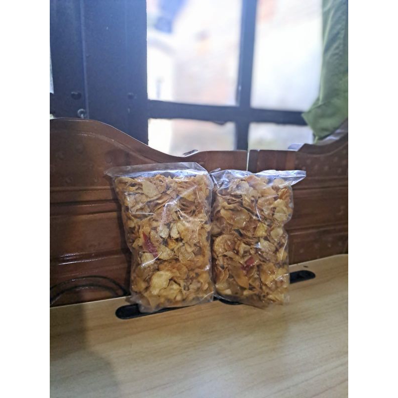 

KRIPIK TALAS PEDAS MANIS 500gr / 1000 g (1kg) BESTSELLER