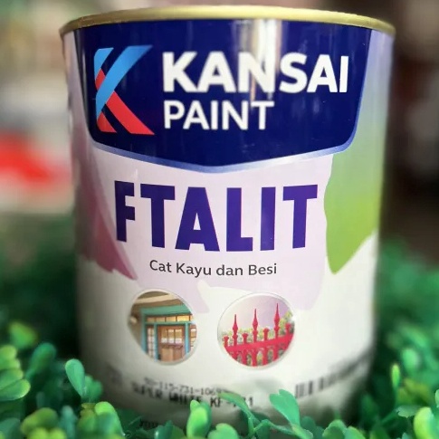 

KODE I8E Cat FTALIT 1KG Cat Kayu dan Besi READY SEMUA WARNA ZINCHROMATE