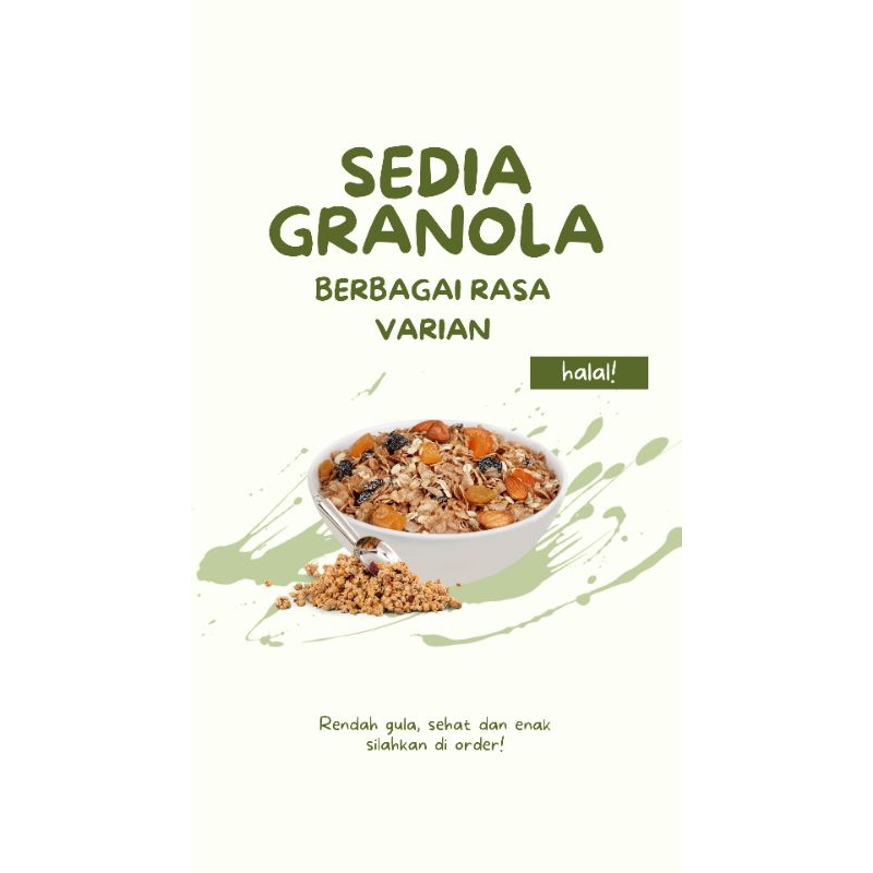 

Granola,diet