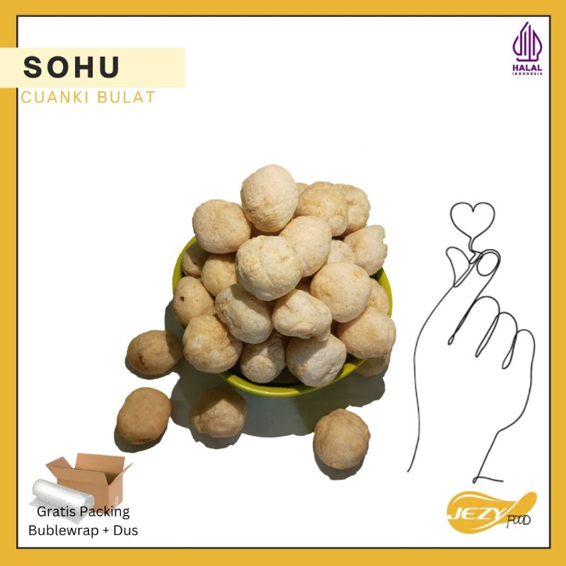 

Cuanki Bulat / Batagor Sohu Besar 100Pcs
