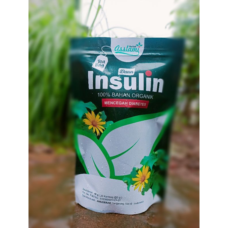 

Teh Daun Insulin 100% Bahan Organik Mencegah diabetes