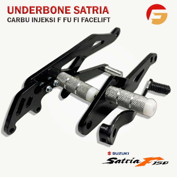Underbon Step Underbone Costume Satria F/FU/FI Suzuki UB Satria F150 model Dural CNC