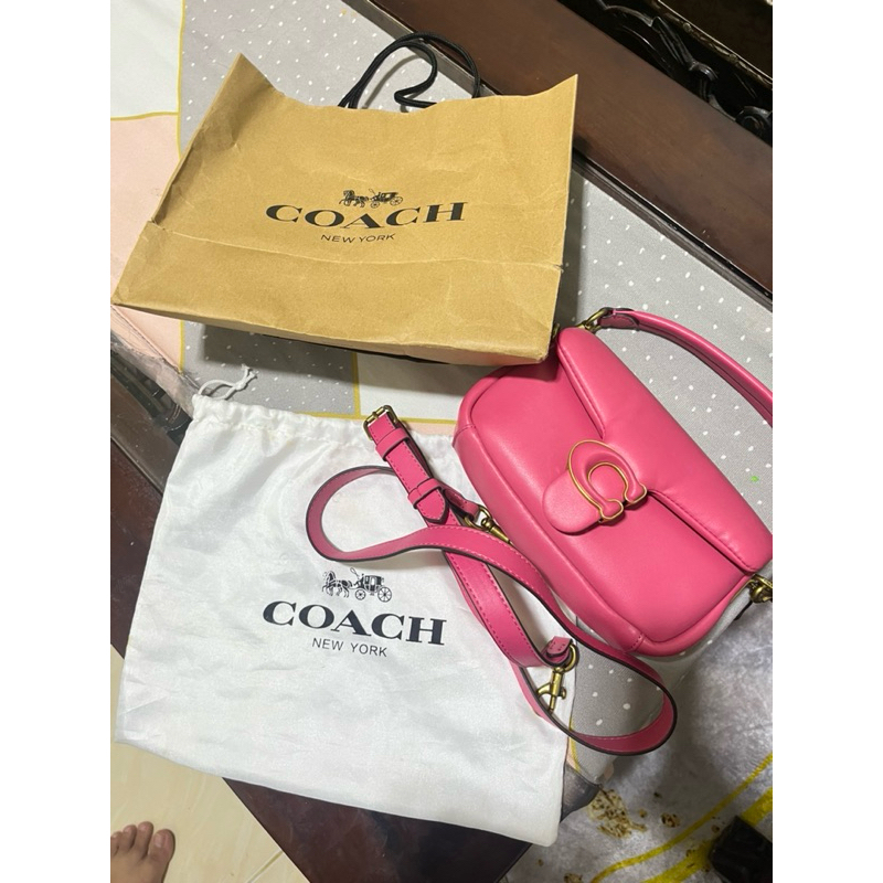 preloved coach tabby pillow