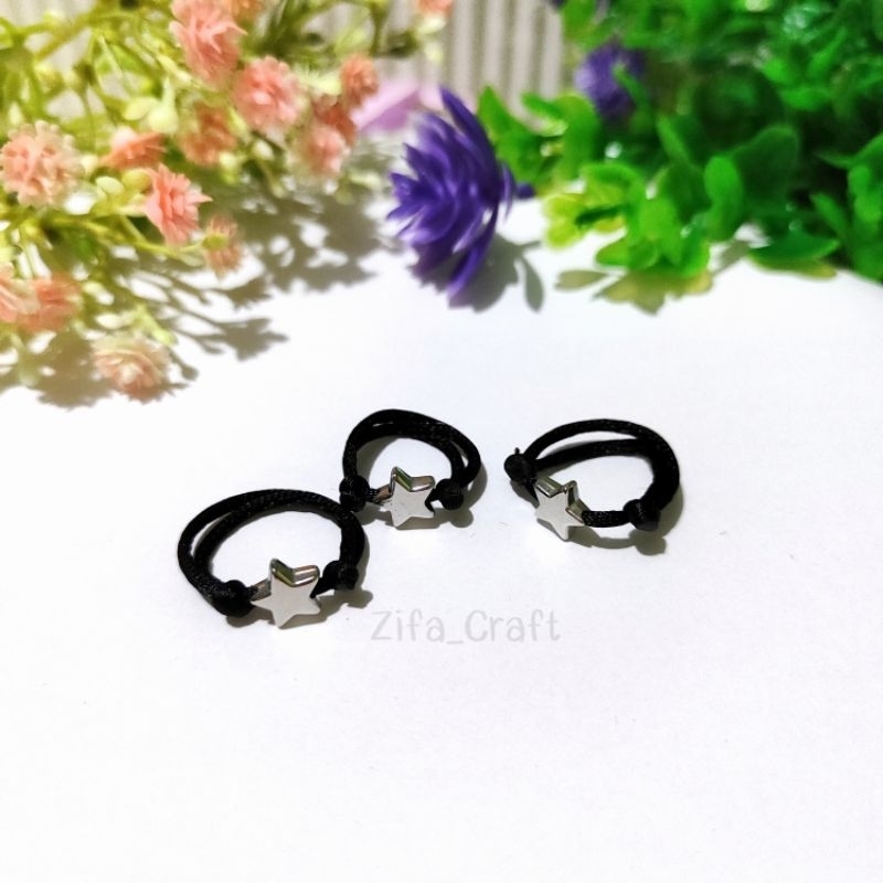 cincin tali serut/ cincin tali / cincin viral / cincin kekinian