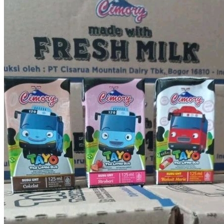 

SUSU CIMORY UHT FRESH MILK 125ml 125 ml