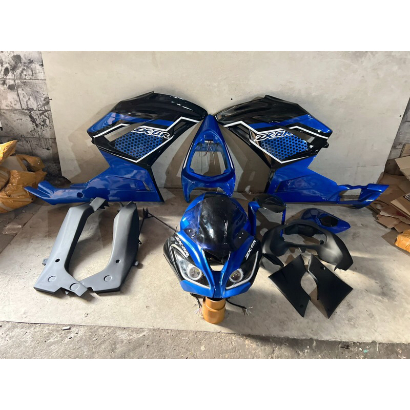 Fullbodi full fairing model Ninja zx6r untuk Ninja 250 karbu
