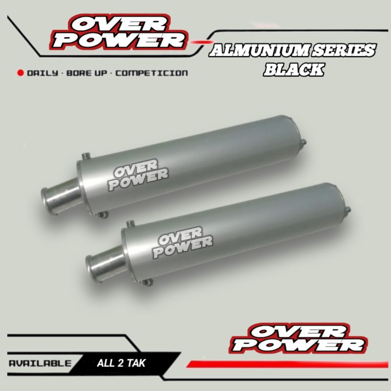 SLINCER SILINCER KNALPOT NINJA 2 TAK FUL ALMUNIUM RIVET OVER POWER BUKAN ABRT CMS