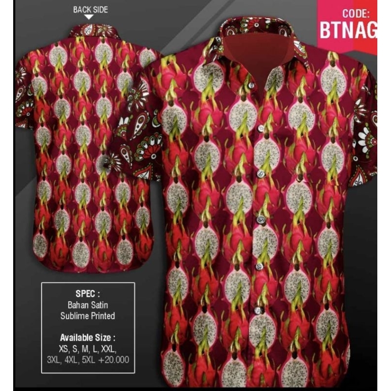 KEMEJA BUAH NAGA