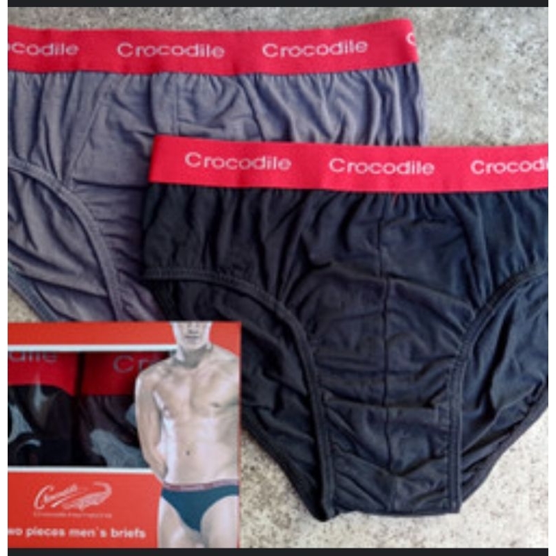 1 box isi 2pcs..CD PRIA MEREK CROCODILE KARET BOXER/SEMPAK PRIA TERLARIS