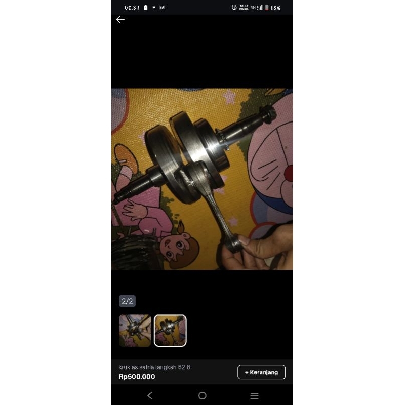 kruk as satria fu langkah 62,8