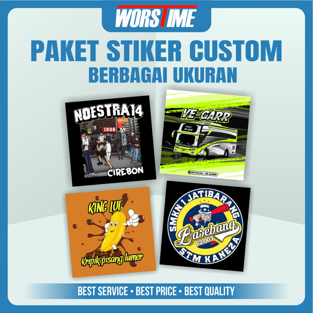 

Paket Stiker Label Custom Berbagai Ukuran
