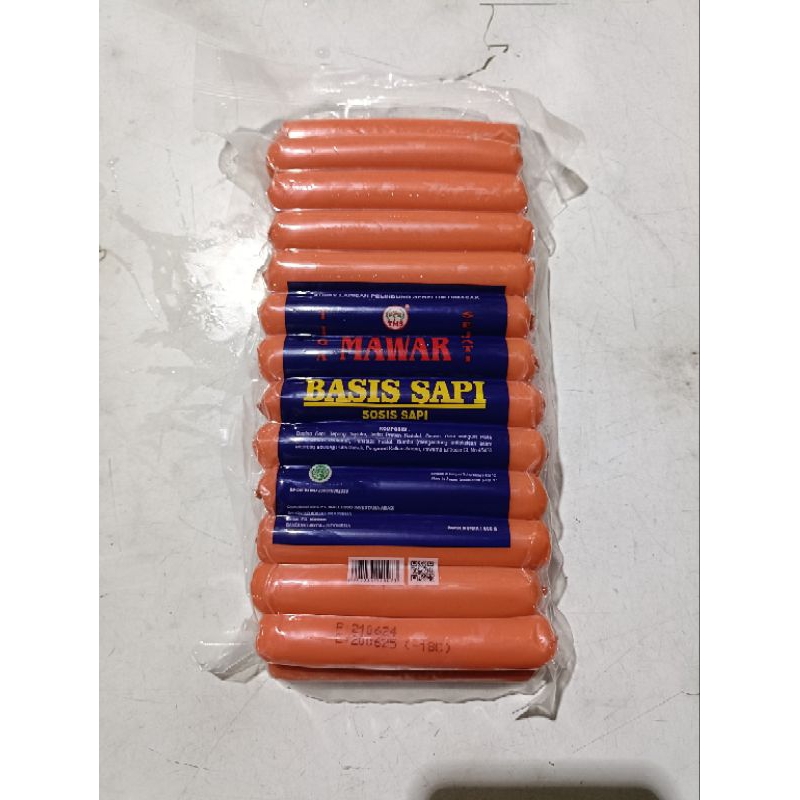 

Basis mawar sosis sapi isi 25pcs berat 500gr