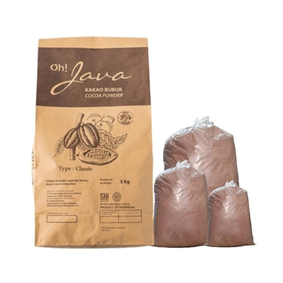 

OH JAVA CLASSIC 500GR COKLAT BUBUK REPACK DARI 5KG U/ MINUMAN,MAKANAN
