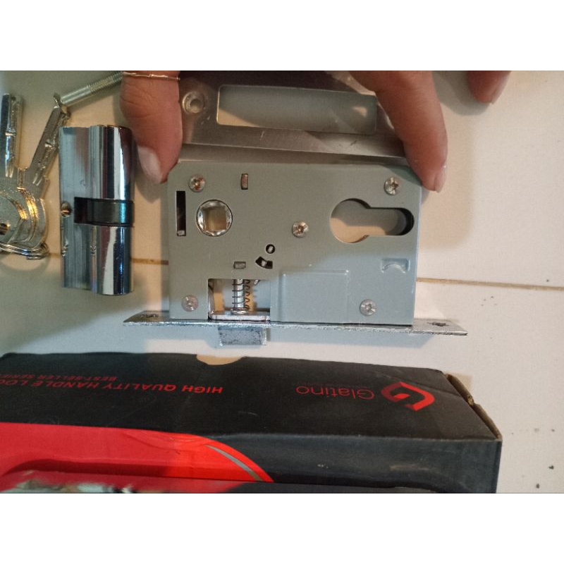 handel pintu/gagang pintu set ukuran kecil glatino