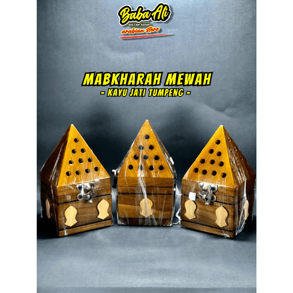 TEMPAT DUPA / MABKHARAH KAYU JATI TUMPENG