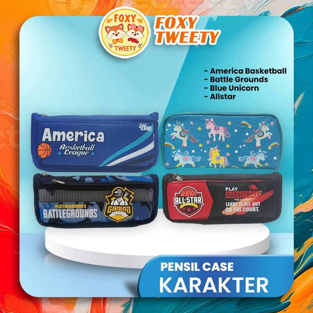 

PENCIL CASE KARAKTER / TEMPAT PENSIL KARAKTER