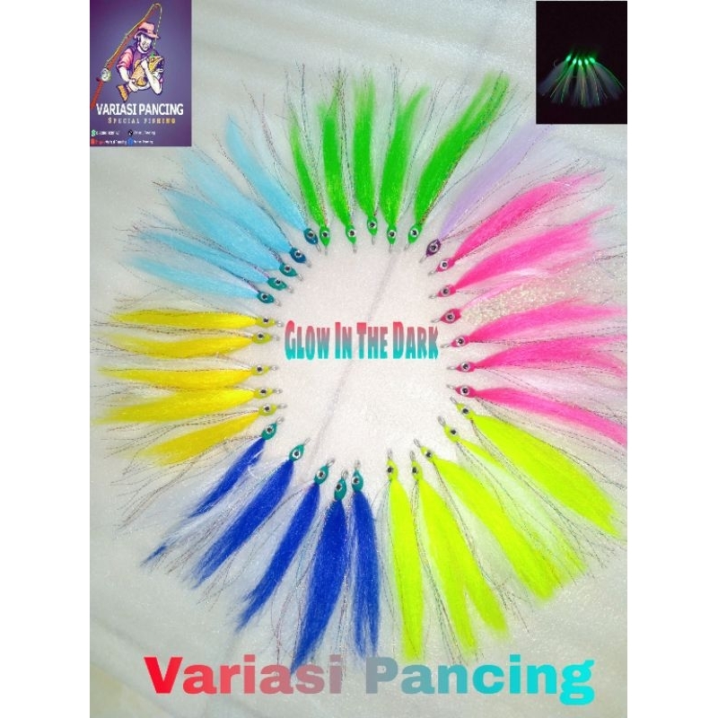 Umpan Pancing Jigging/Sabiki/Kotrekan BabyGT/Siap Pakai