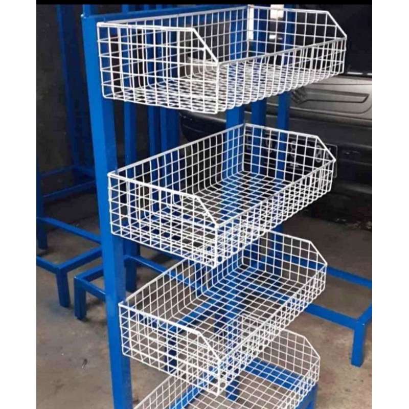 rak ciki Snack rak warung 4 susun termurah