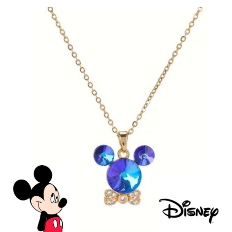 Ori Disney kalung Mickey stainless steel