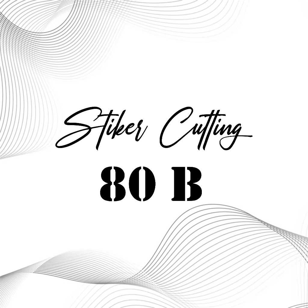 

Stiker Vinyl 80 B