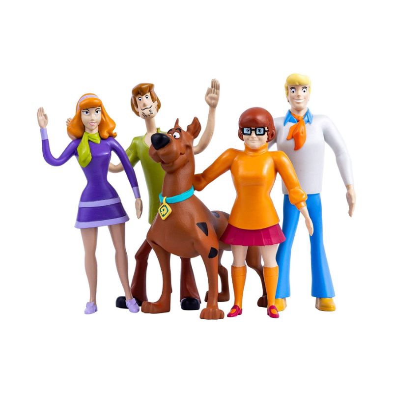 SCOOBY DOO AND FRIENDS ACTION FIGURE SET ORIGINAL