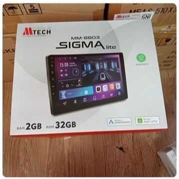 HEAD UNIT ANDROID MTECH SIGMA LITE MM 8803 RAM 2/32 GB / HEAD UNIT ANDROID 9 INCH MTECH SIGMA LITE 9