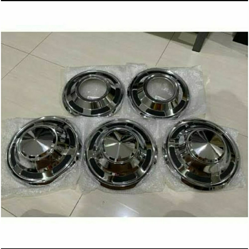 SATU SET Wheel Dop Velg atau Wheel Cup Set Toyota Landcruiser Hardtop FJ40 BJ40 series ORI