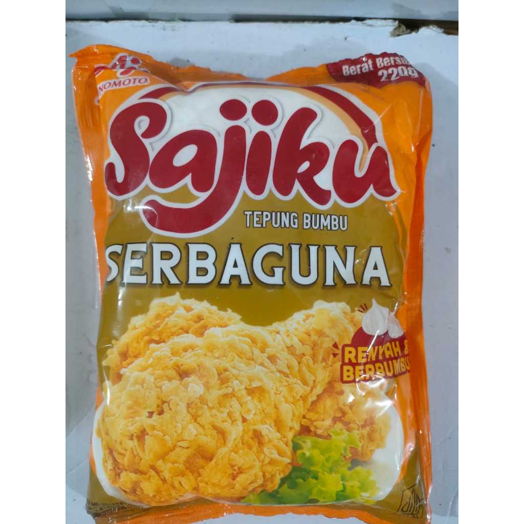 

SAJIKU TEPUNG BUMBU SERBAGUNA 220GR