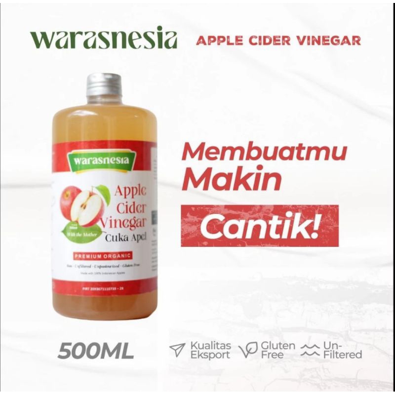 

Cuka Apel with vinegar warasnesia