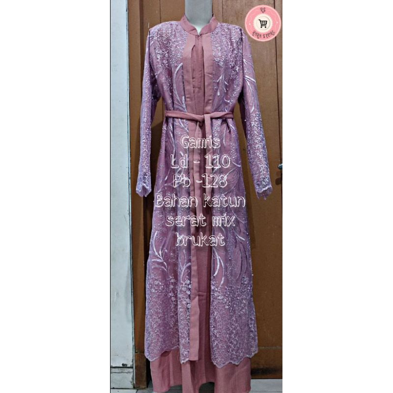 Baju Butik Gamis Wanita Remaja Fashion Muslim Dress Gamis Muslimah Mewah