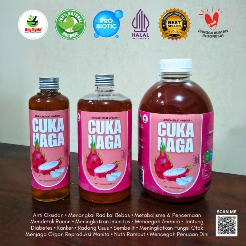 

cuka naga with mother cider vinegar