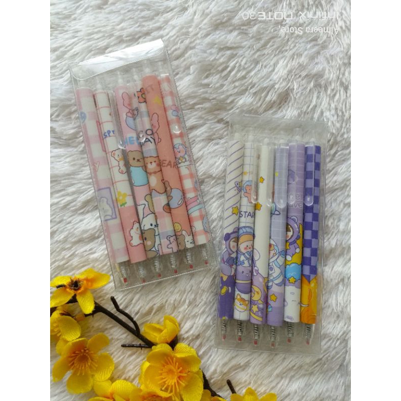 

JI Pulpen Gel Karakter Kartun Pola Menggemaskan | Pulpen Sekolah | Perlengkapan Anak Sekolah