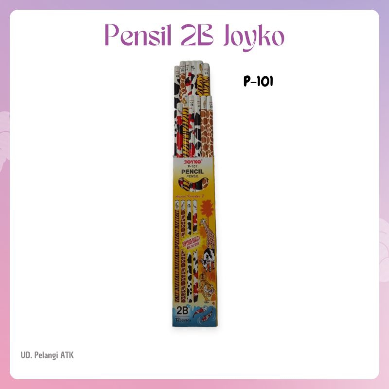 

♥️ pelangiatk ♥️ Pensil 2B | pensil Joyko | Pensil Joyko P-101
