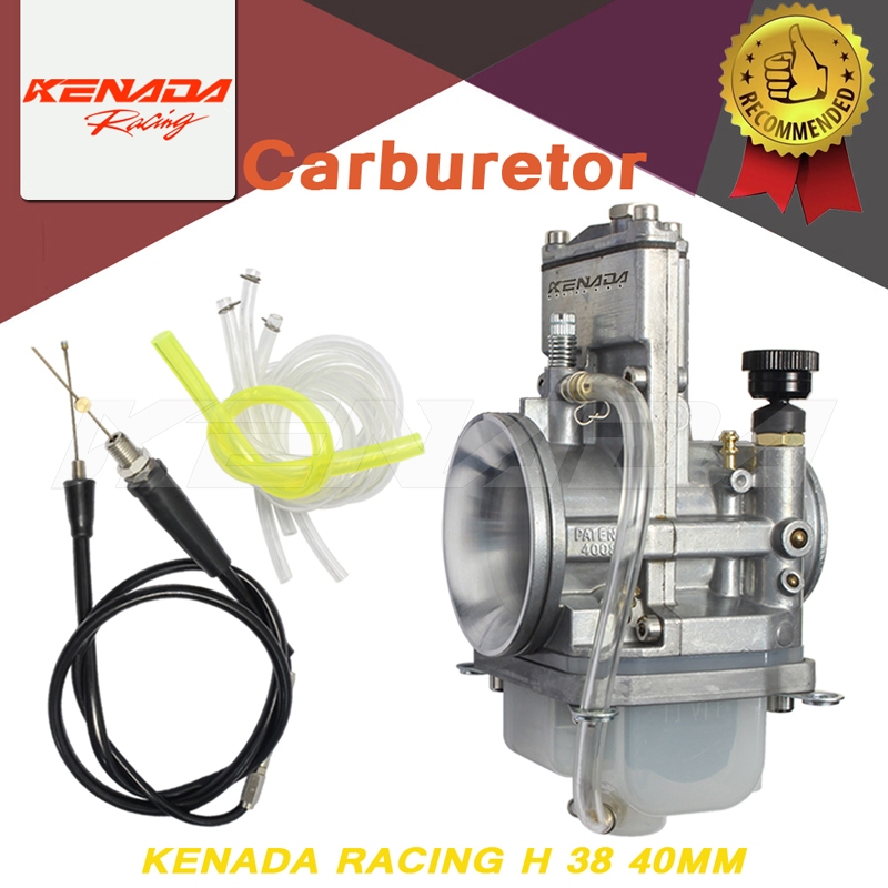 KENADA RACING Karburator Karbu For Lectron 28 30 32 34 38 40 MM Copotan Normal Free Gas Spontan 2tak